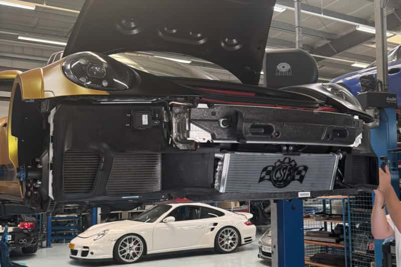 CSF — CSF 2019+ 992.1/992.2 Porsche 911(3.0LT Base/T/S/4/4S/GTS/4 GTS) High Perf Center Aluminum Radiator
CSF Radiator - view 7