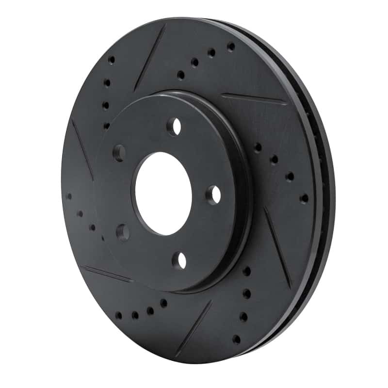R1 Concepts — R1 06-11 Chevrolet HHR Front Left Drilled & Slotted Black Brake Rotor
R1 Brake Rotor Drill - view 2