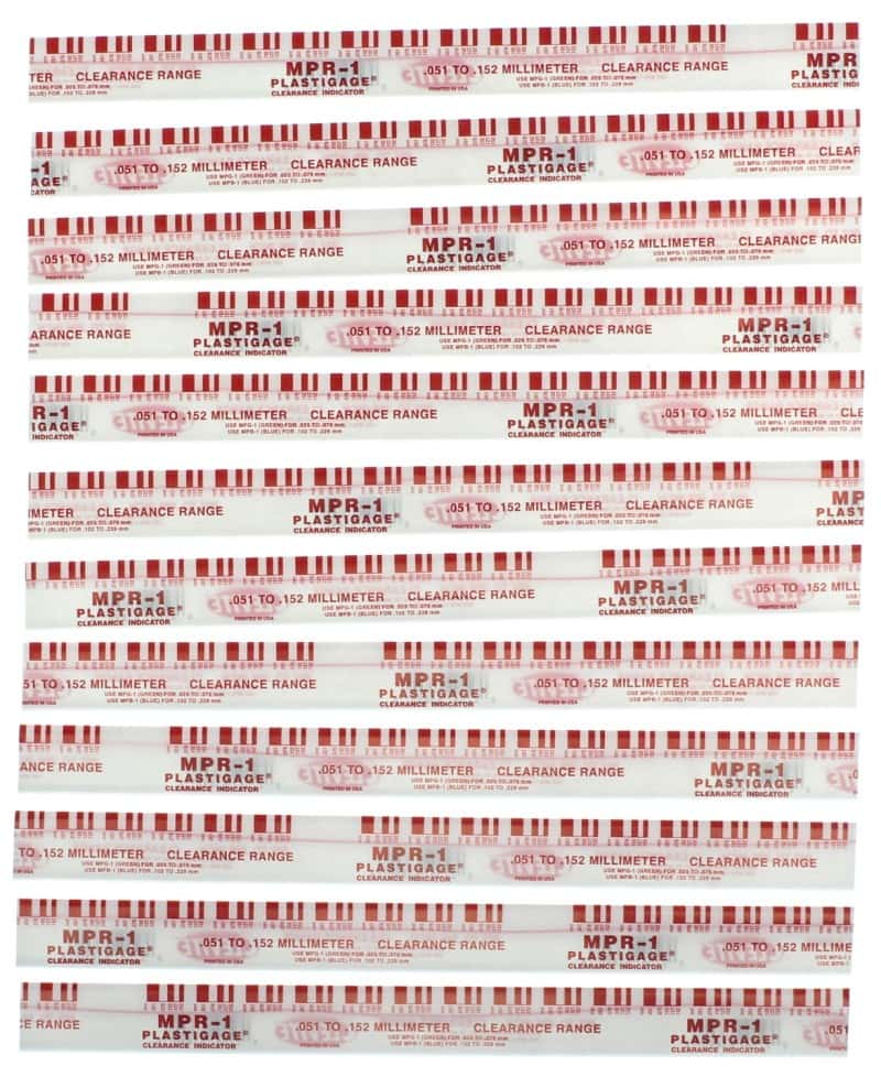 Clevite — Clevite Plastigage Red Plastigage - 12 Pack - view 1
