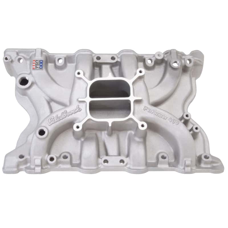 Edelbrock — Edelbrock Performer 400 w/ O EGR Manifold
MANIFOLD - view 2