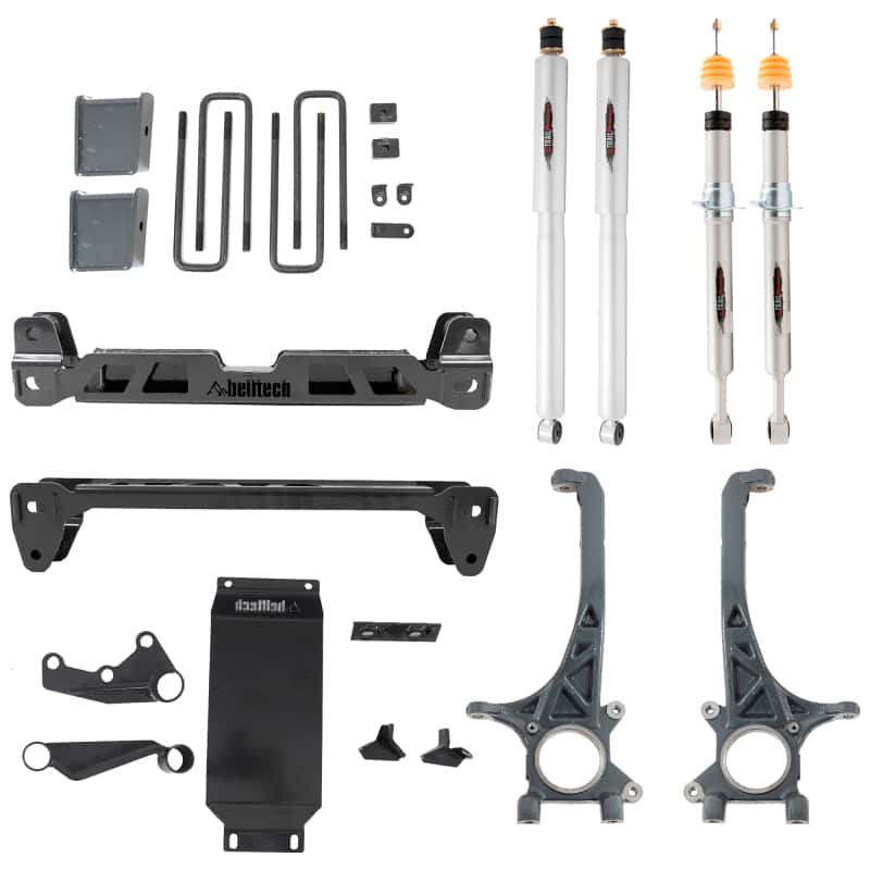 Belltech — Belltech 16-21 Toyota Tacoma 4WD(Excludes TRD PRO) 4-6in. Lift Lift Kit
LIFT KIT - view 2
