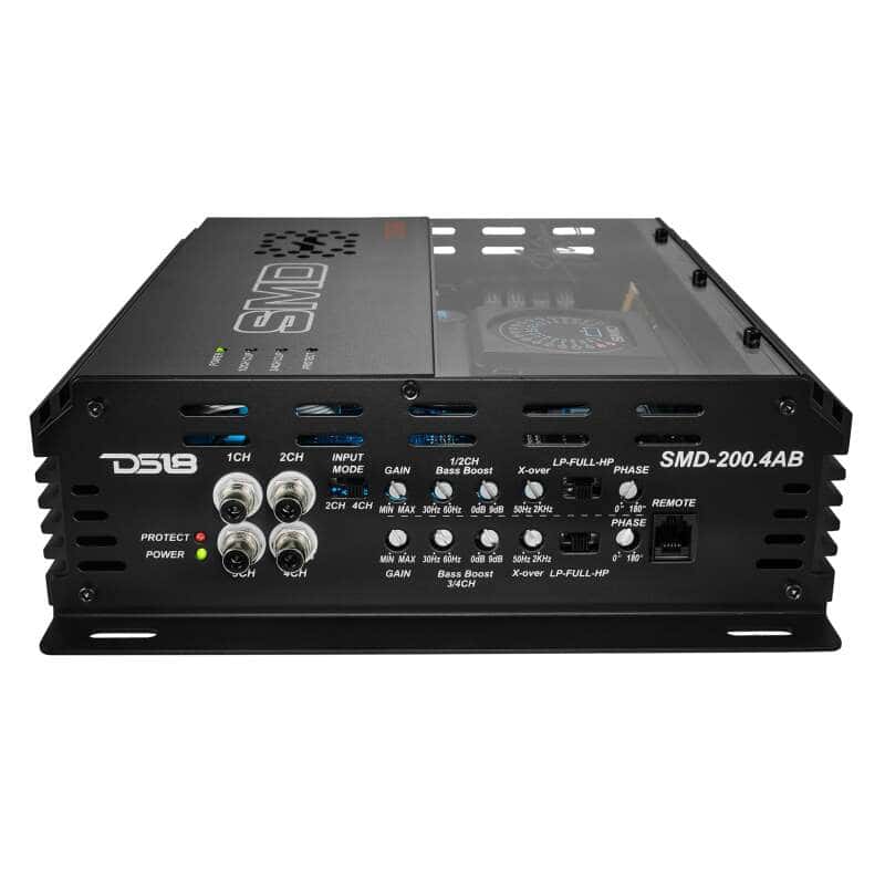 DS18 — DS18 Steave Meade Colab 4-Channel Amp Class A/B 2x 400/4ohm 4 x 200/2ohm 4 x 150/4ohm Watts LED - view 4