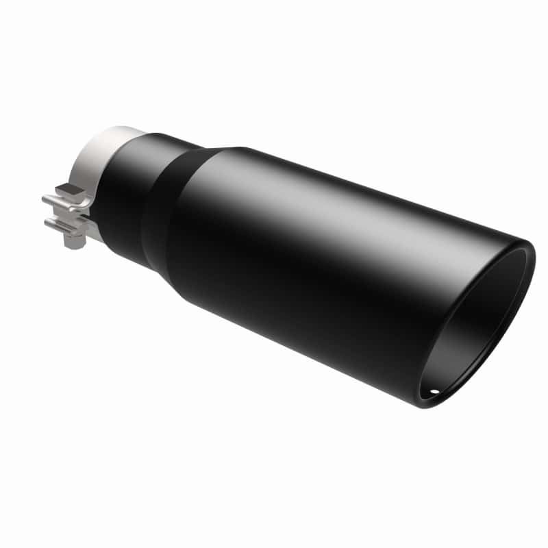 Magnaflow — MagnaFlow Tip Stainless Black Coated Single Wall Round Single Outlet 5in Dia 3.5in Inlet 14.5in L
Stainless Steel
Exhaust Tip - view 19