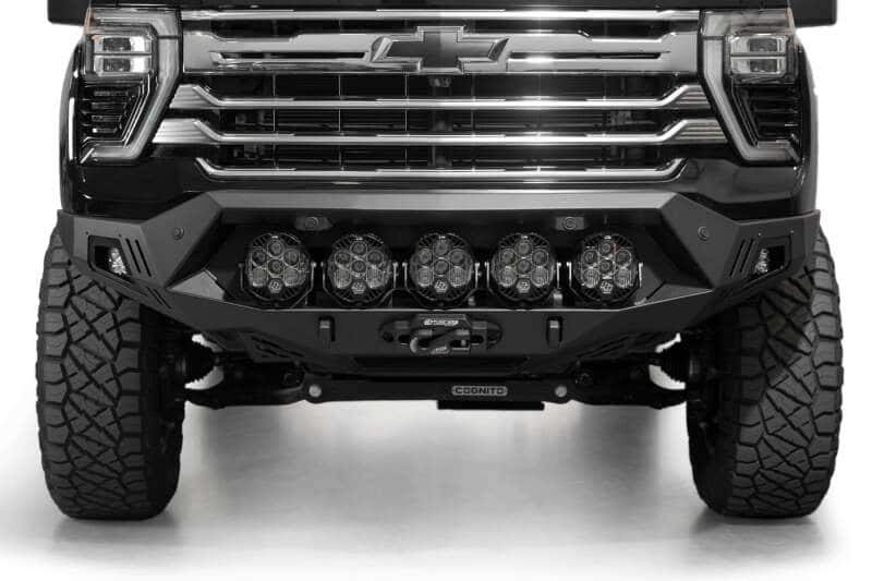 Addictive Desert Designs — Addictive Desert Designs 2024+ Chevy Silverado 2500/3500 Bomber HD Front Bumper
Bumper- Front - view 20