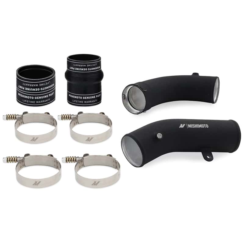 Mishimoto — Mishimoto 17-19 GM 6.6L L5P Cold-Side Pipe and Boot Kit Wrinkle Black
IC Pipe and Boot Kit - view 1