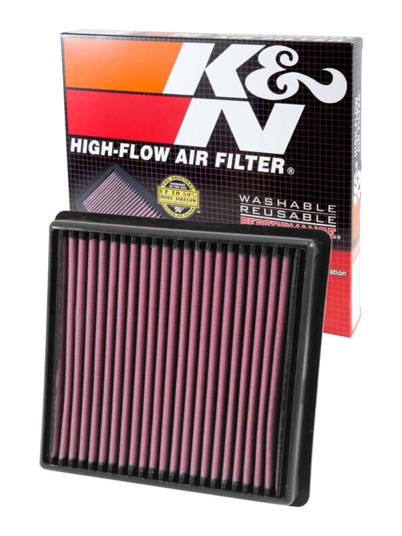 K&N Engineering — K&N Replacement Panel Air Filter for 11-14 Jeep Grand Cherokee 3.0L V6 Diesel
Replacement Air Filt
Air Filter - view 9
