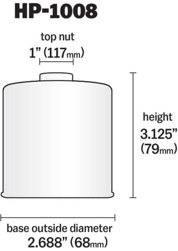K&N Engineering — K&N 03-07 Mitsubishi Lancer Wrench-Off Oil Filer - view 16