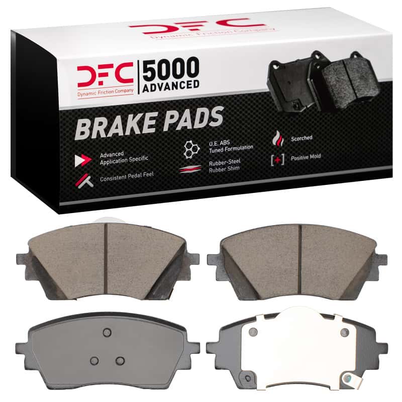 DFC — DFC 24-25 Hyundai Kona EV Front 5000 Advanced Ceramic Brake Pads
DFC Brake Pad Set - view 1
