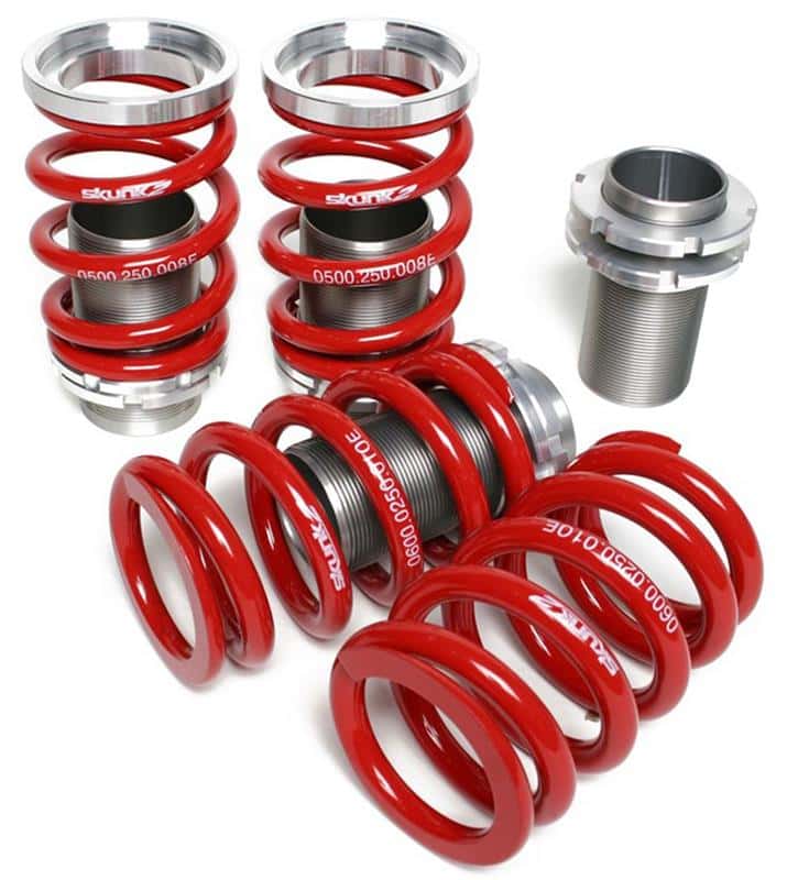 Skunk2 Racing — Skunk2 02-04 Honda Civic Si Hatchback Coilover Sleeve Kit (Set of 4)
ShockAbsrbrSlv - view 2