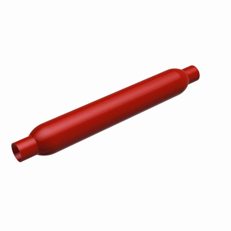 Magnaflow — MagnaFlow Muffler Red Pack Series Glasspack 3.5in Rd 22in Body Length 2in/2in Inlet/Outlet
Glasspack - view 22