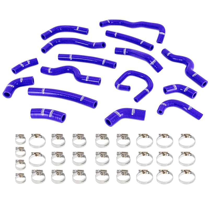 Mishimoto — Mishimoto 98-02 Land Cruiser 4.7L V8 Silicone Heater Hose Kit - Blue
Silicone Hose Kit - view 1