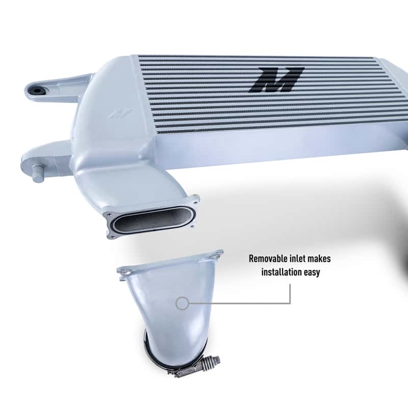Mishimoto — Mishimoto 21+ Ford Bronco 2.7L High Mount INT Kit BK Pipes SL Core
Intercooler Kit - view 5