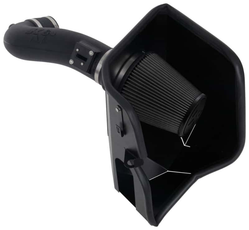 K&N Engineering — K&N 2019+ Chevrolet Silverado 1500 V8 6.2L Performance Air Intake System
Air Intake System - view 1