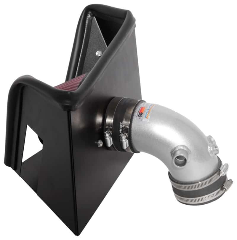 K&N Engineering — K&N 2018 Kia Stinger L4-2.0L F/I Silver Typhoon Short Ram Intake
Performance Air Inta
Air Intake System - view 2