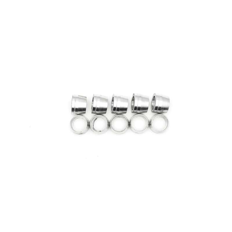 DeatschWerks — DeatschWerks Replacement PTFE Hose End Olive Insert 8AN (Pack of 10) - view 3