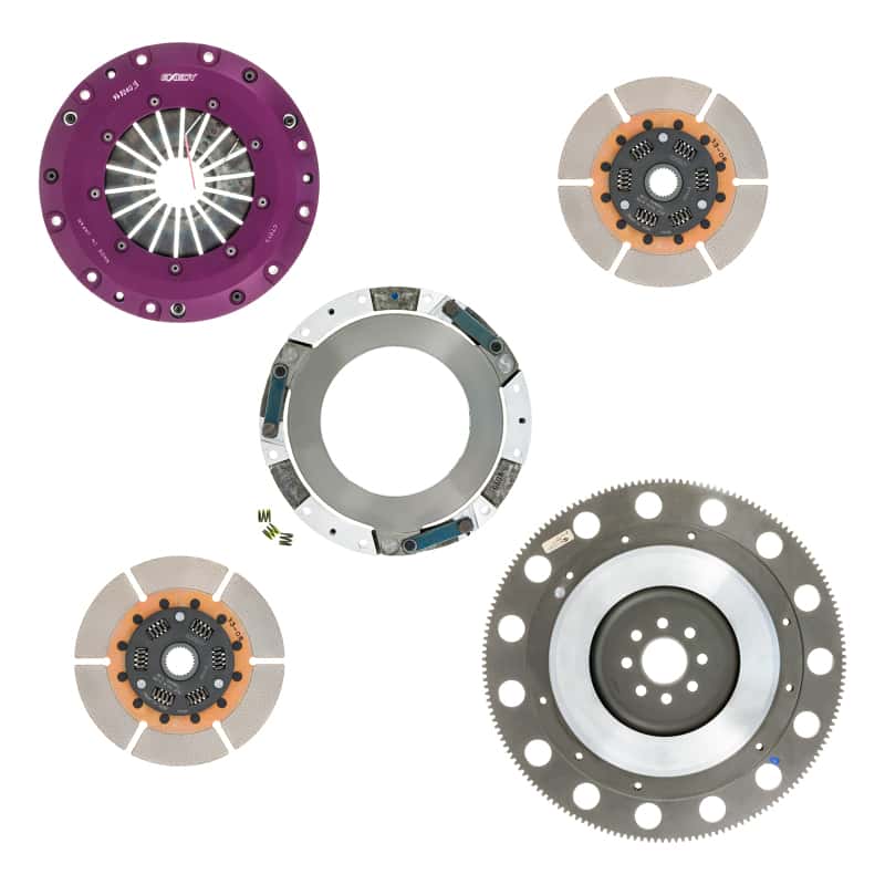 Exedy — Exedy 1996-2016 Ford Mustang V8 Hyper Twin Cerametallic Clutch Sprung Center Disc Push Type 8-Bolt
Hyper Multi Series
Clutch Kit - view 3