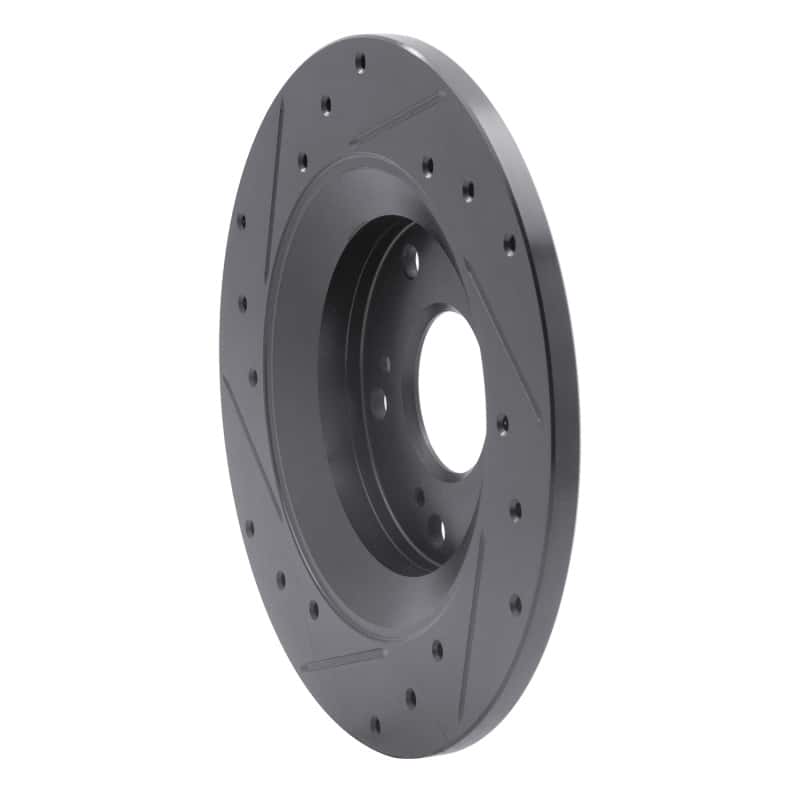 R1 Concepts — R1 00-09 Honda S2000 Rear Right Drilled & Slotted Black Brake Rotor
R1 Brake Rotor Drill - view 4