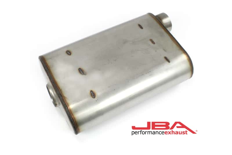 JBA — JBA Universal Chambered Style 304SS Muffler 14x9.75x4 2.5in Inlet Diameter Offset/Offset
Muffler - view 1