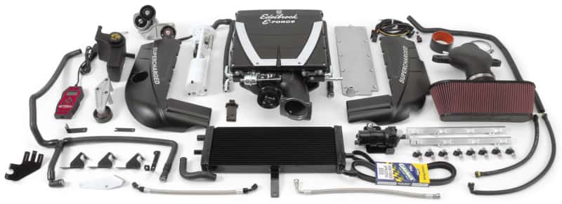 Edelbrock — Edelbrock Supercharger Stage 2 - Track Kit 2005-2007 GM Corvette LS2 w/ Tuner
SUPERCHARGER - view 1