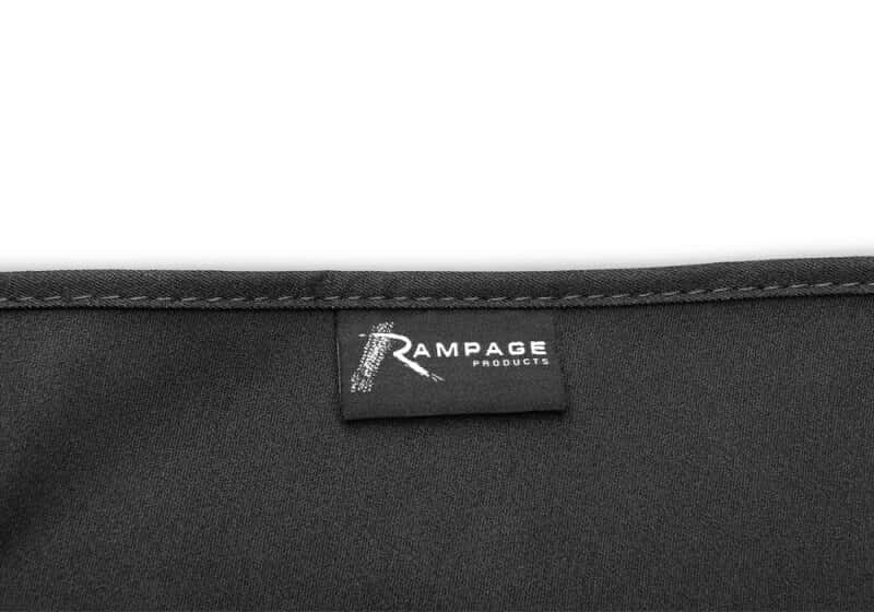 Rampage — Rampage 2018-2019 Jeep Wrangler(JL) Unlimited Sport 4-Door Wind Breaker - Black
Top-Soft - view 4