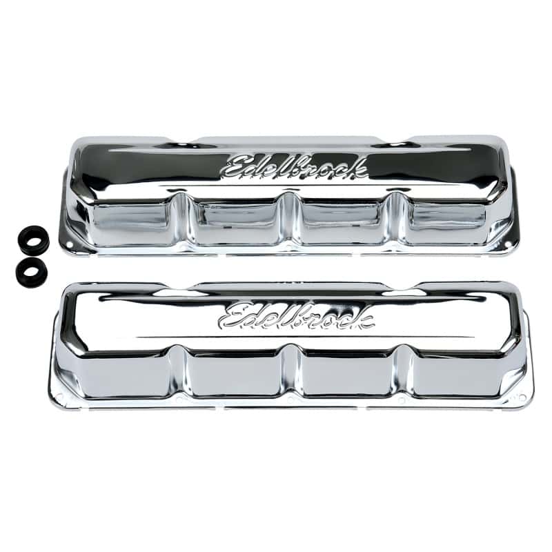 Edelbrock — Edelbrock Valve Cover Signature Series AMC/Jeep 1967-1991 290-401 CI V8 Chrome
CHROME/PRO-FLO - view 2