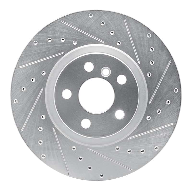 R1 Concepts — R1 15-25 BMW X1 (USA/Canada) Front Right Drilled & Slotted Silver Brake Rotor
R1 Brake Rotor Drill - view 1