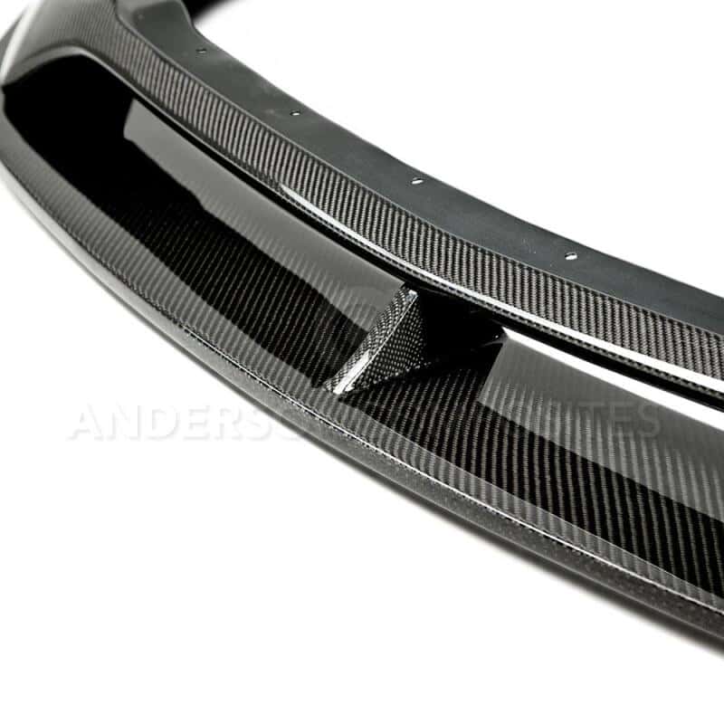 Anderson Composites — Anderson Composites 15-16 Ford Mustang Type-AR Front Chin Splitter - view 4