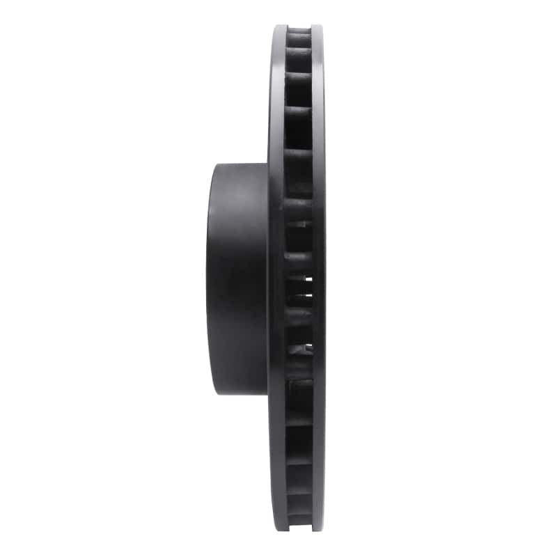 R1 Concepts — R1 10-12 Land Rover Range Rover Front Right Drilled & Slotted Black Brake Rotor
R1 Brake Rotor Drill - view 3