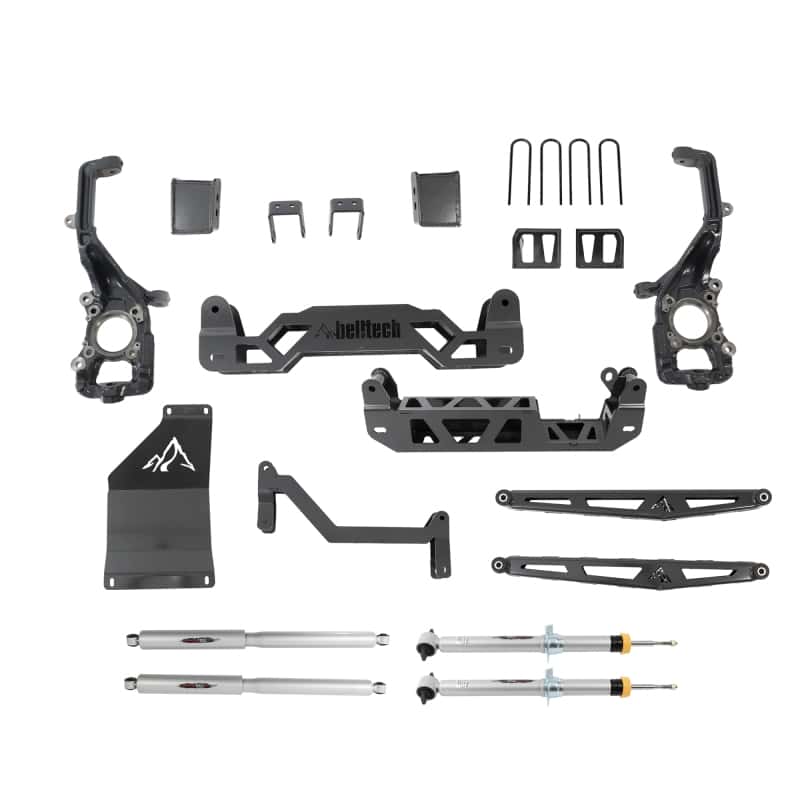 Belltech — Belltech 2021+ Ford F150 4WD Trail Performance Lift Kit w/ Shocks
LIFT KIT - view 1