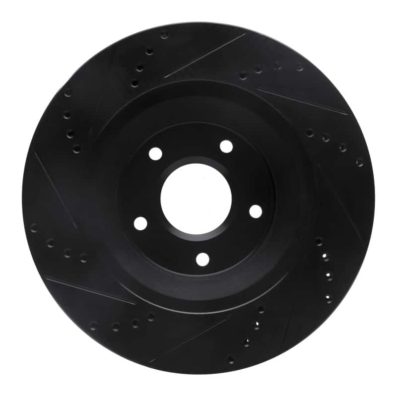 R1 Concepts — R1 88-96 Chevrolet Corvette Left Front Drilled & Slotted Black Brake Rotor
R1 Brake Rotor Drill - view 5