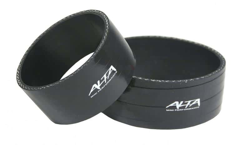 Alta — ALTA 02-06 Mini Cooper S/JCW & 02-08 S/JCW Convertible R53 Silicone Boost Couplers - Black - view 1