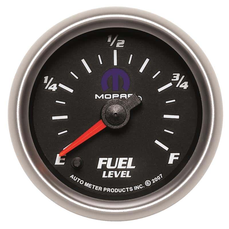 AutoMeter — Autometer Mopar 2-1/16in 0-280 Ohm Programmable Fuel Level Gauge - Black
MOPAR #77060043, 2-1 - view 2