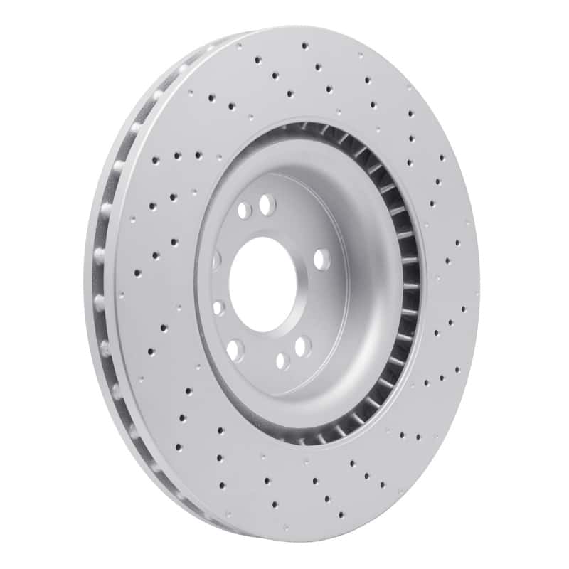 DFC — DFC 12-19 Mercedes-Benz GLE350 Front Drilled Hi-Carbon Alloy Geomet Coated Rotor
DFC Brake Rotor - view 4