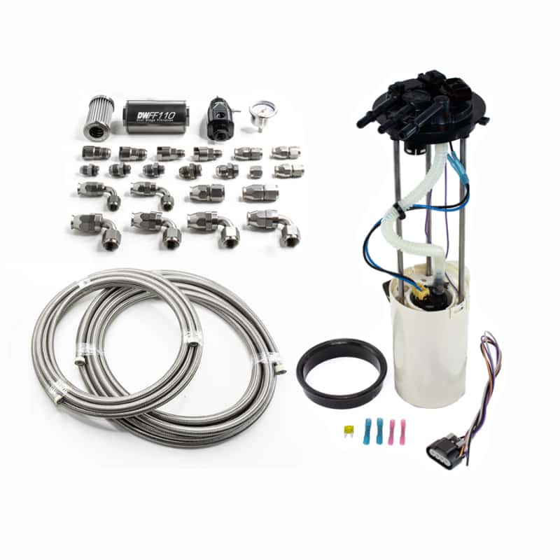 DeatschWerks — DeatschWerks 1999-2004 CM Truck DW400 Pump Module w/PTFE fuel lines
Modules - view 1