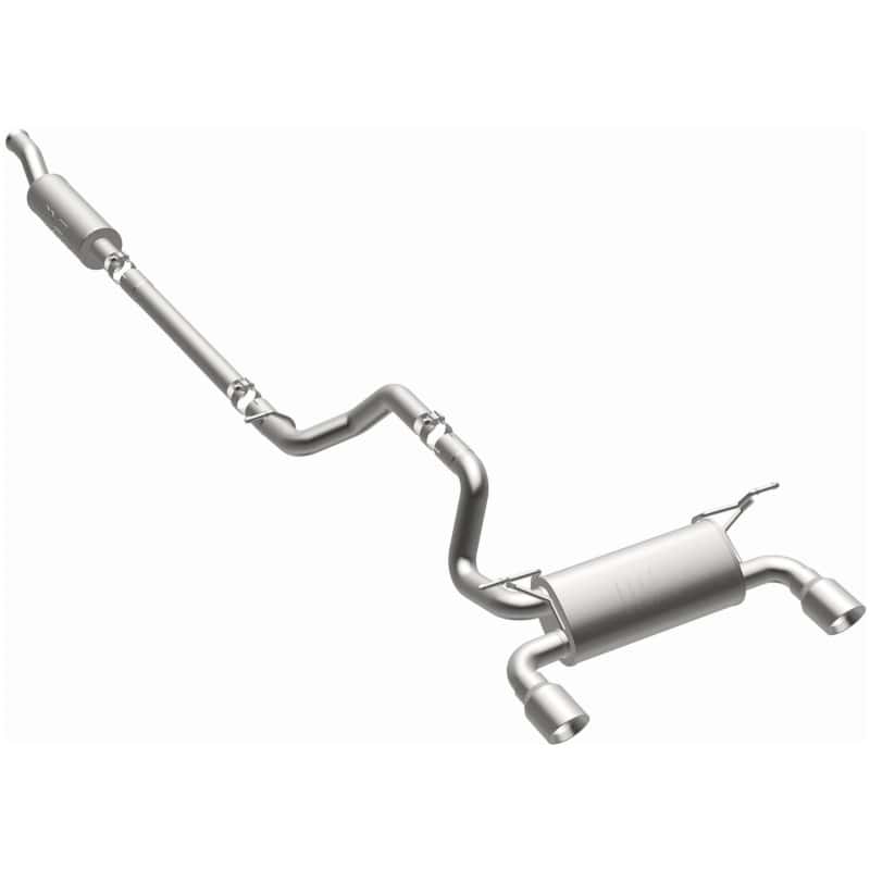 Magnaflow — MagnaFlow 2018+ Jeep Wrangler 3.6L 409 SS Dual Split Rear Exit Polished Tips Cat-Back Exhaust
Cat-Back - view 3