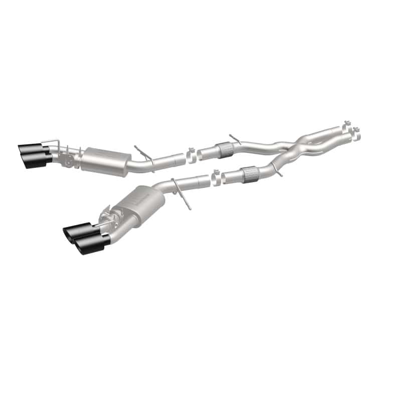 Magnaflow — MagnaFlow SYS Cat-Back 2015-2017 Cadillac CTS-V 6.2L Quad 4in Carbon Fiber Tips
Cat-Back - view 6