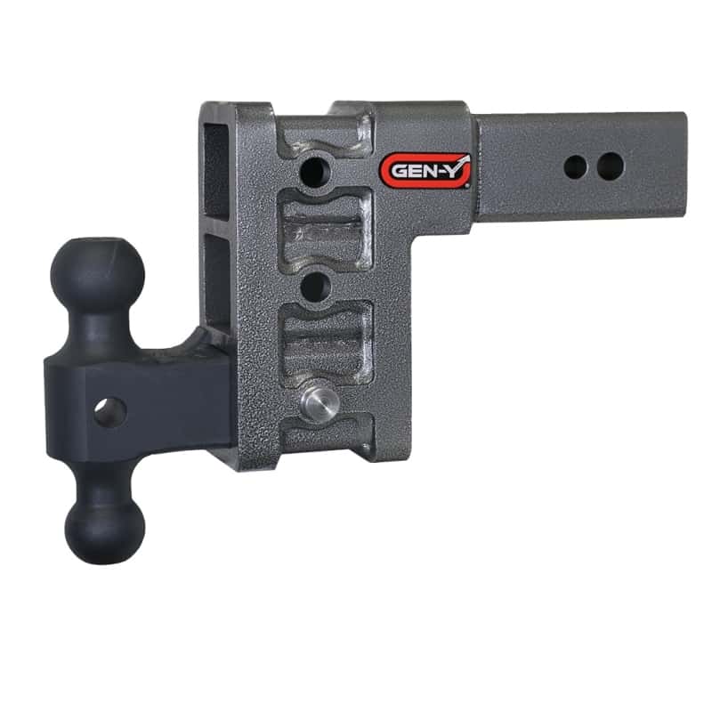 GEN-Y Hitch — Gen-Y Mega Duty 3in Shank 6in Drop 3.5K TW 32K Hitch w/GH-0161 Dual-Ball
Drop Hitch - view 3