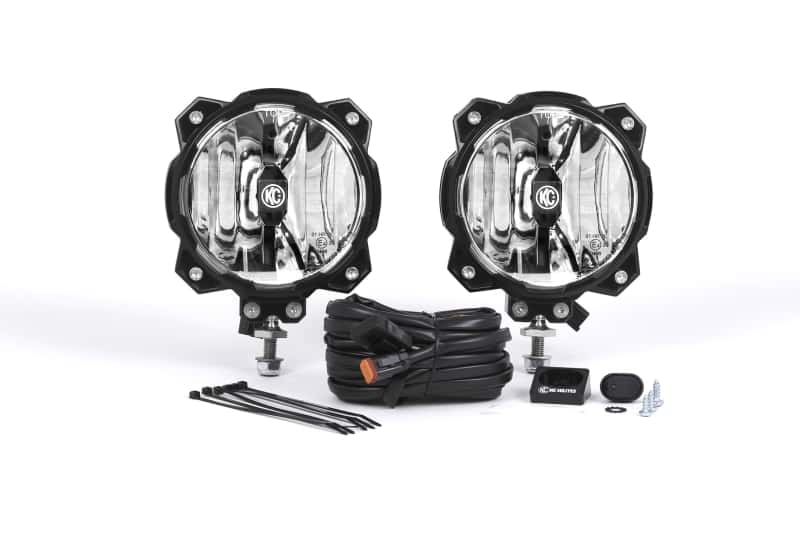 KC HiLiTES — KC HiLiTES 6in. Pro6 Gravity LED Light 20w Single Mount Spot Beam (Pair Pack System)
Gravity LEDs - view 1