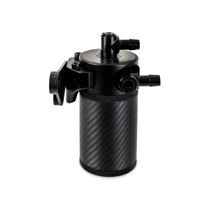 Mishimoto — Mishimoto 2020+ Chevrolet Corvette C8 Baffled Oil Catch Can Kit (PCV Side) - Carbon Fiber
Oil Catch Can Kit - view 5