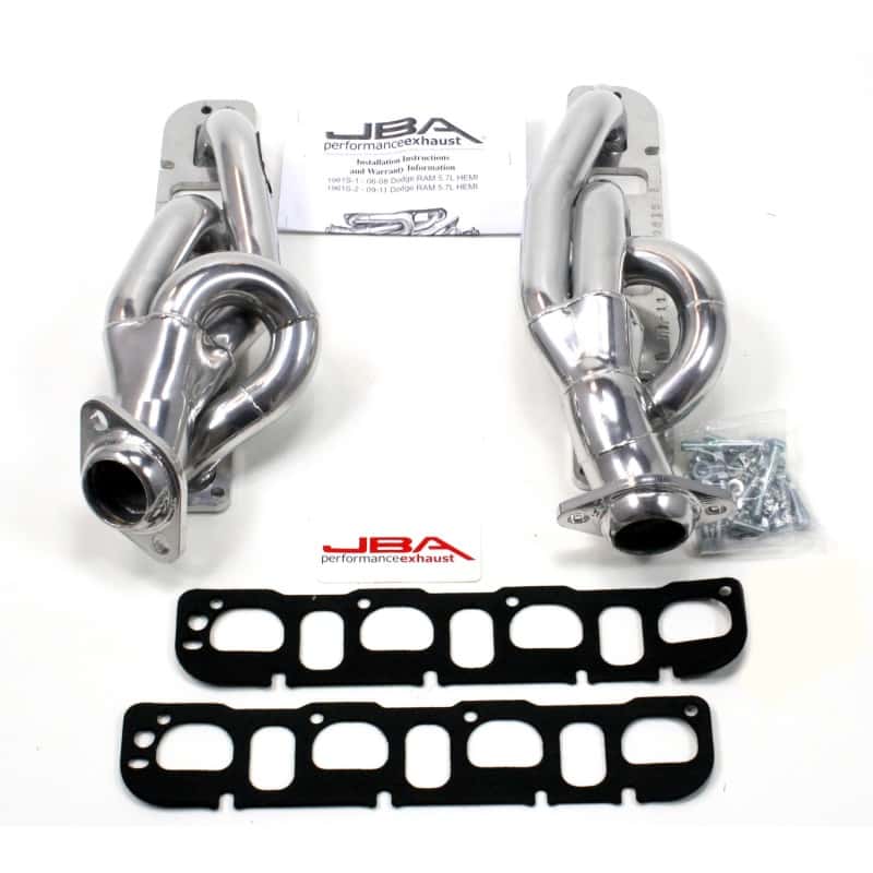 JBA — JBA 09-19 RAM 5.7L HEMI 1-5/8in Primary Silver Ctd Cat4Ward Header
Exhaust Header - view 2
