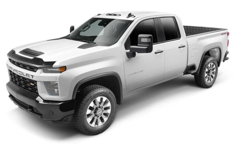 Husky Liners — Husky Liners 22-24 Chevrolet Silverado 1500 (Excl. ZR2/LT TB/C TB) Aeroskin Hood Protector - Smoke
Hood Shields - view 1