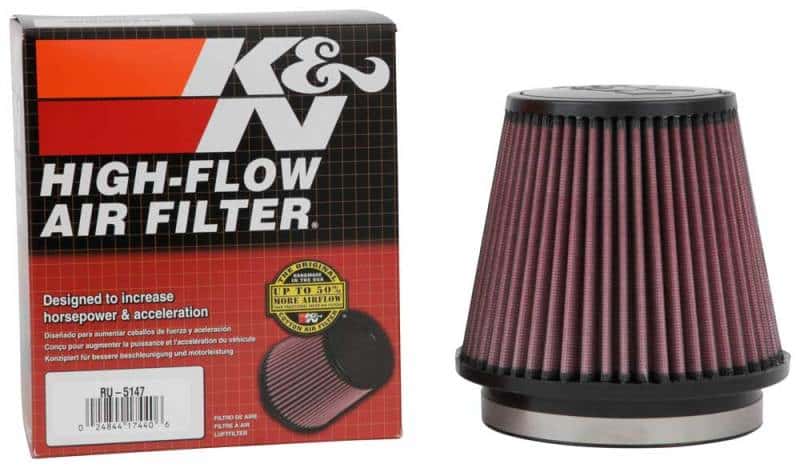 K&N Engineering — K&N Filter Universal Rubber Filter 5in Flange 6.5in Base 4.5in Top 5.5in Height
Universal Clamp-On A
Clamp-on Air Filter - view 7