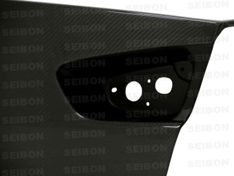 Seibon — Seibon 08-09 Mitsubishi Evo X OEM-style Carbon Fiber Trunk Lid - view 2