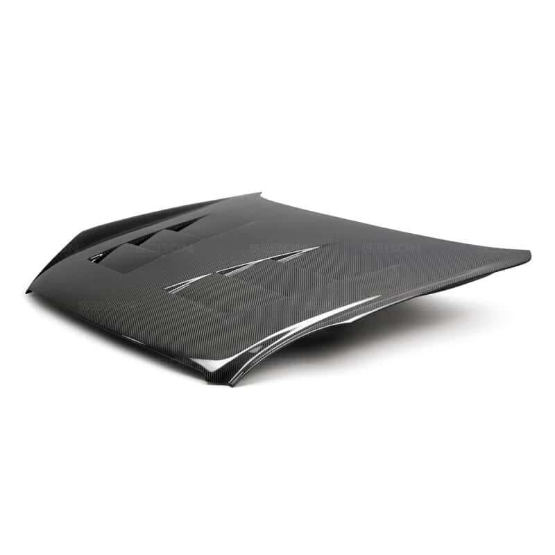 Seibon — Seibon 03-07 Infiniti G35 Coupe TS Carbon Fiber Hood - view 6