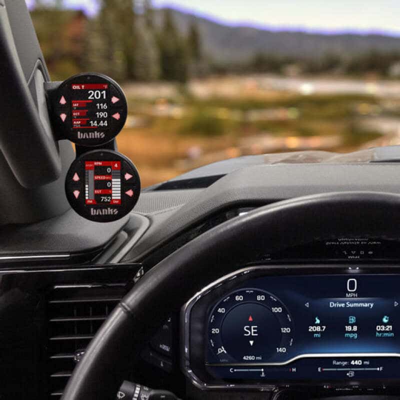 Banks Power — Banks Power 2022+ GM - iDash Stealth Dual Gauge Pod Kit
iDash Stealth Pod - view 4