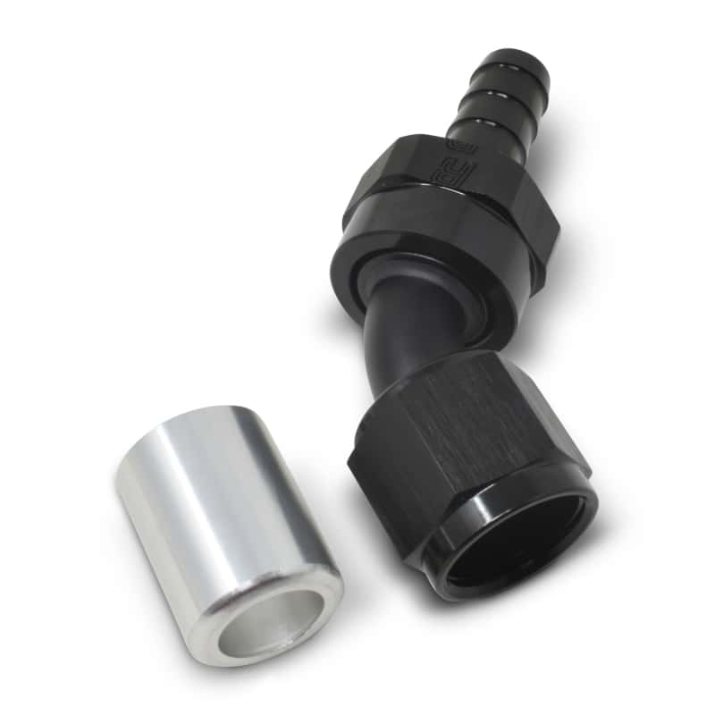 Russell — Russell Performance -10 AN Proclassic Crimp 45 Degree End (O.D. 0.825)
Hose Fitting - view 6