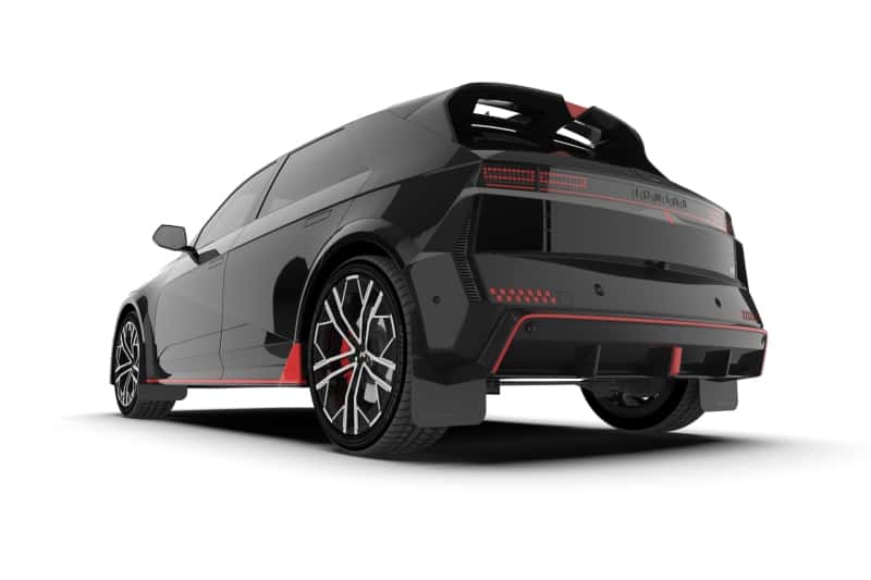 Rally Armor — Rally Armor 25-26 Hyundai Ioniq 5 N Black Mud Flap w/Metallic Black Logo
Mud Flap - view 2