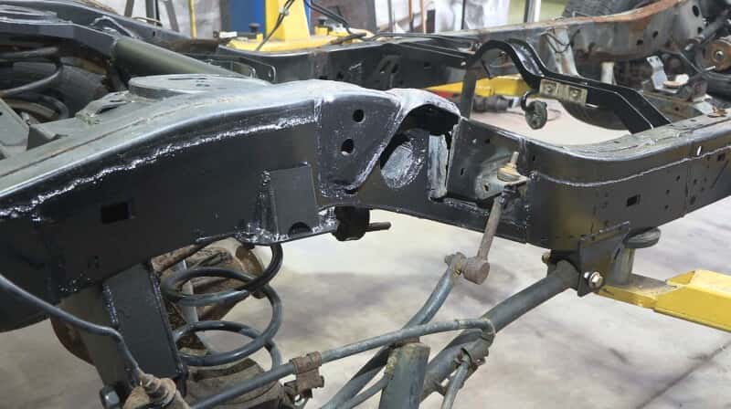 RustBuster — Rust Buster 2003-2014 Toyota 4Runner and FJ Cruiser Over-the-Axle Frame Repair Kit - Right - view 6