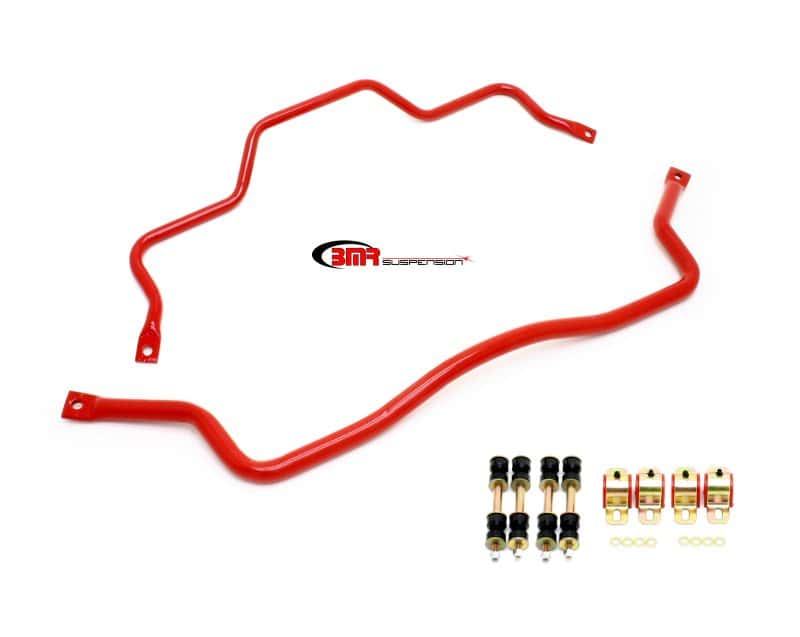 BMR Suspension — BMR 93-02 F-Body Front & Rear Sway Bar Kit w/ Bushings - Red
Sway Bar Kit - view 1