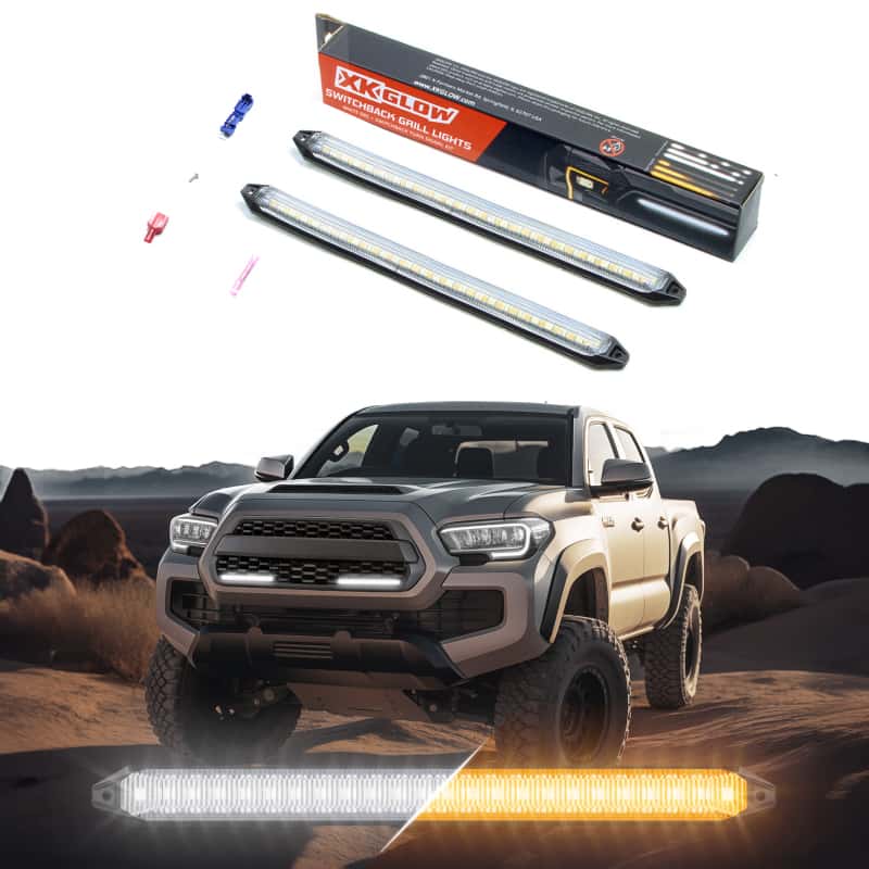 XKGLOW — XK Glow 9In Switchback Grill Lights with Start-up Animation & Sequential Turn Signals - view 2